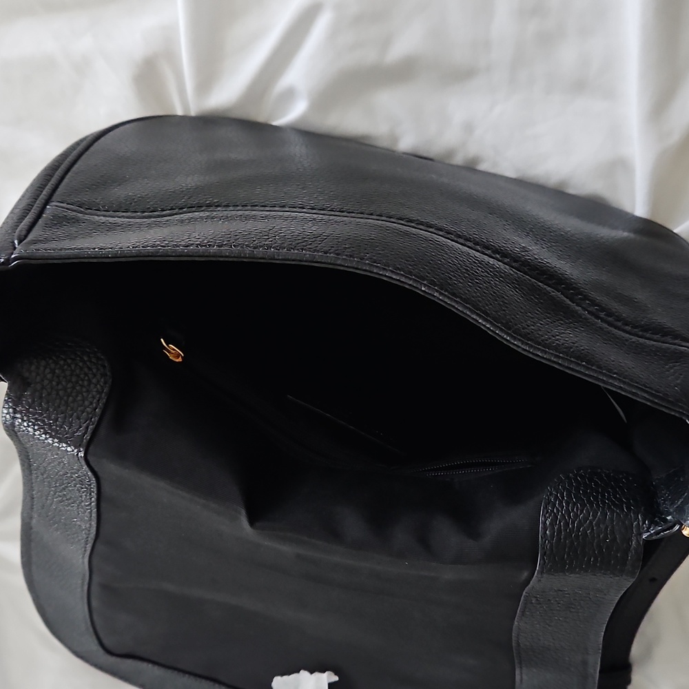 Marc Jacobs Black Crossbody Bag with Gold Accents - Picture 2 of 4